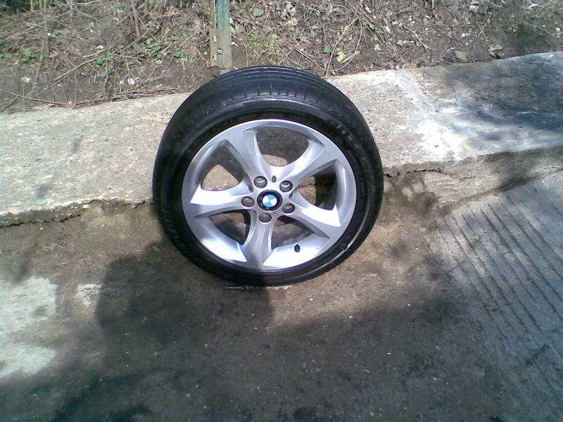 BMW 1 Series wheel with good tyre