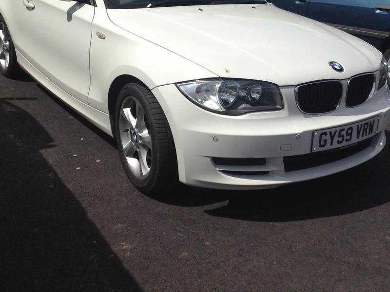 BMW 118 convertible 2009