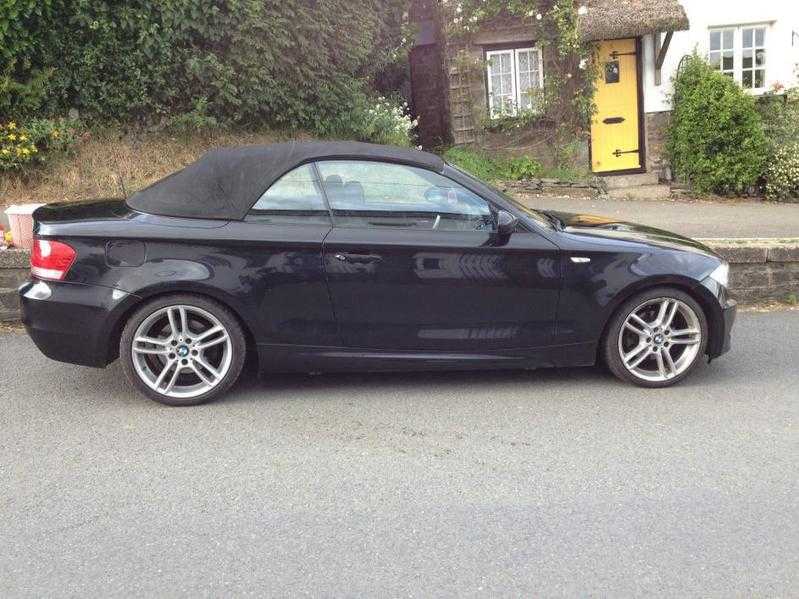 BMW 120D M SPORT, BLACK, 2008