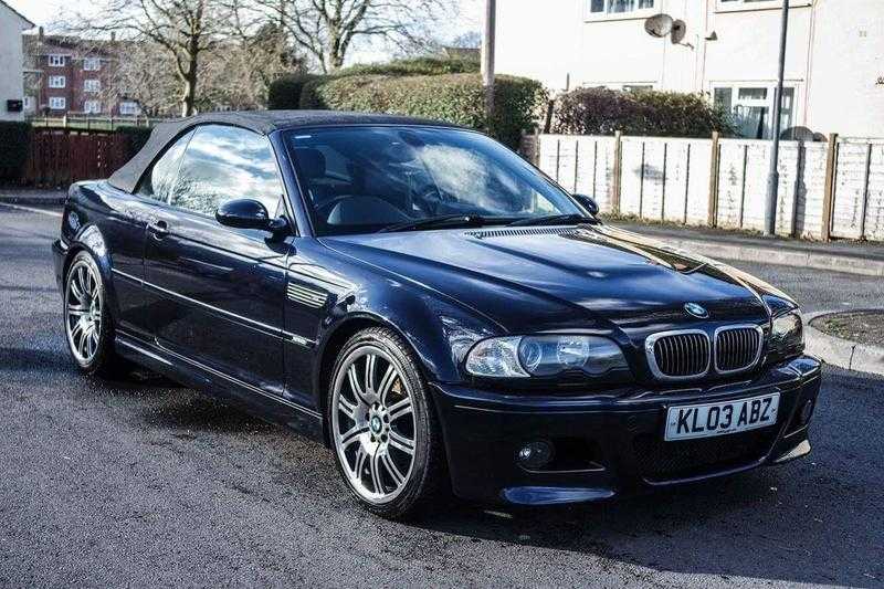 BMW 3 Series 2003 M3 E46 Convertible 3.2