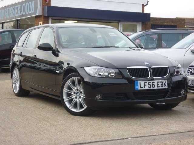 BMW 3 SERIES 320I SE TOURER ESTATE, BLACK, 56