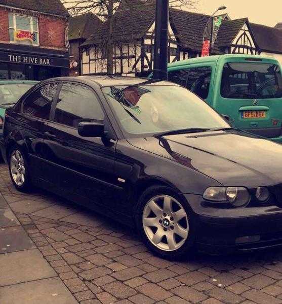 BMW 316TI SE COMPACT 1.8, 10 MONTHS MOT, OWNED FOR 7 YEARS. LADY DRIVER. CLEAN