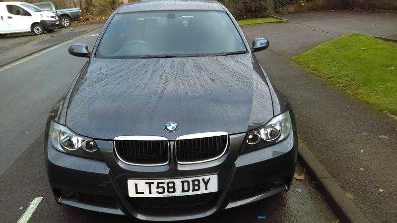 BMW 320 m sport Series 58 plate