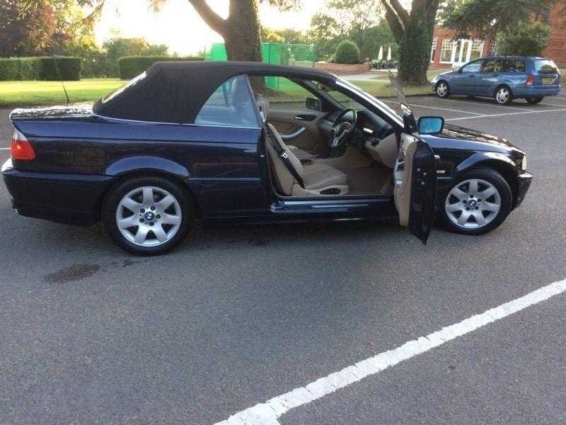 BMW 320Ci Convertible auto 51 reg. 117500 miles REDUCED FOR QUICK SALE