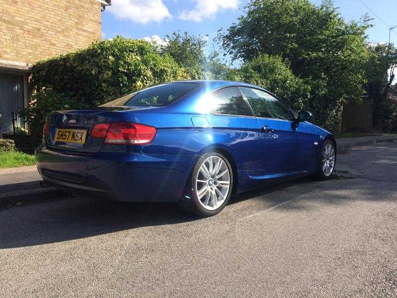 BMW 320i 3 Series M Sport Coupe Le Mans Blue 76k