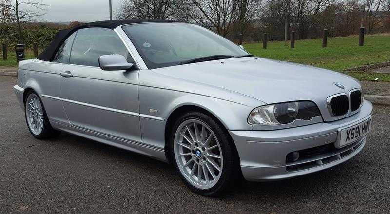 BMW 325 Ci Convertible, New MOT Exceptional condition