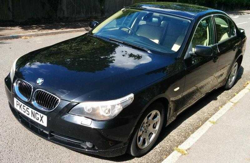 BMW 525D SE, BLACK, 2005