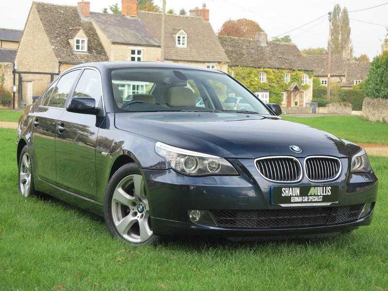 BMW 525i 3.0 2009 (09) sat nav sunroof just 72127 miles FSH