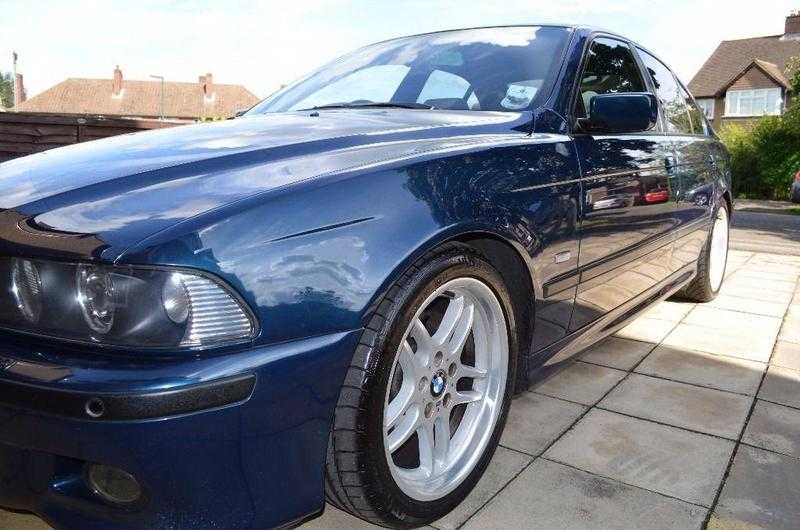 BMW 530D E39 2003 (03) AEGEAN BLUE LIMITED EDITION M SPORT, 105K MILES, 5,495 ONO