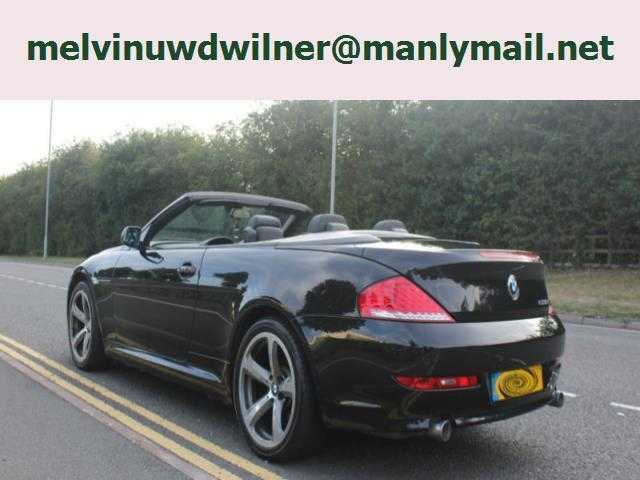 BMW 635d CONVERTIBLE LOW MILESHUDGREAT SPEC