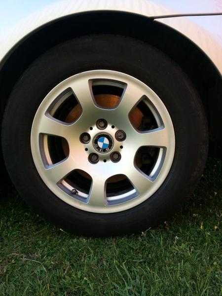 BMW alloy wheels x4 and tyres