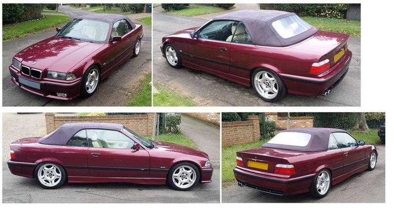 BMW E36 M328iS Individual Convertible - stunning