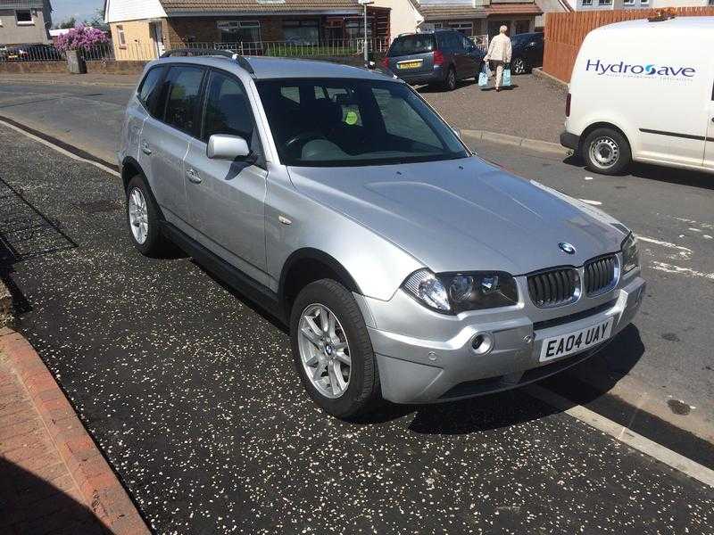 BMW X3 2.5 petrol SE model (104000 miles) 3600