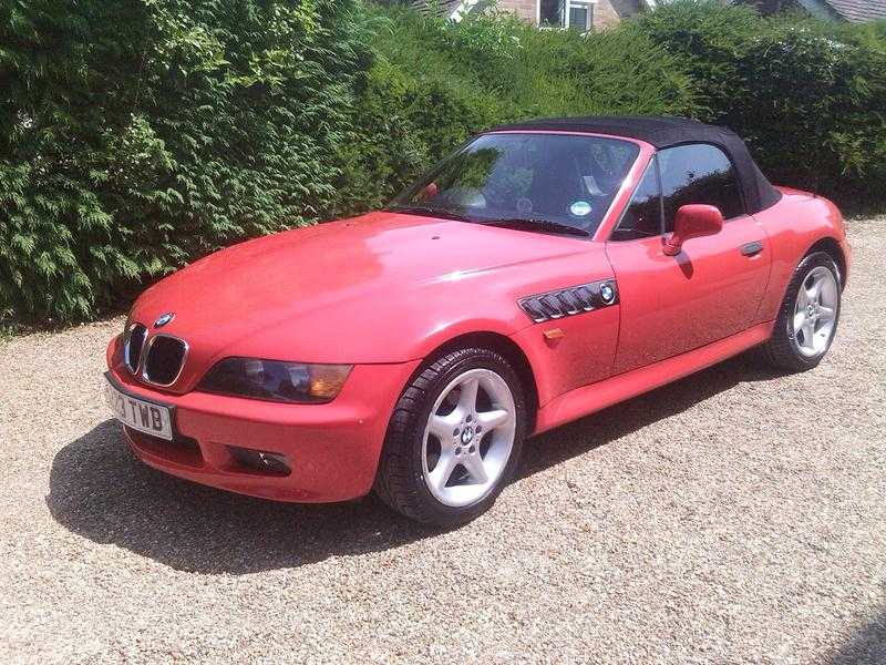 BMW Z Series 1999 Red Convertible Roadster Low Mileage. New MOT