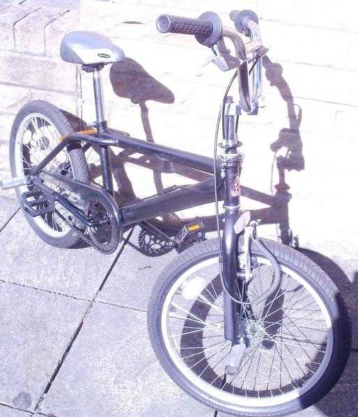 BMX BIKE A RALEIGH BLACK HAWK BMX BIKE  FULLYSERVICEDREADY TO RIDE