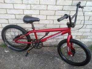 bmx bike in red