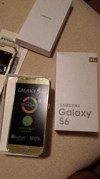 BNIB Samsung Galaxy S6 64GB Gold