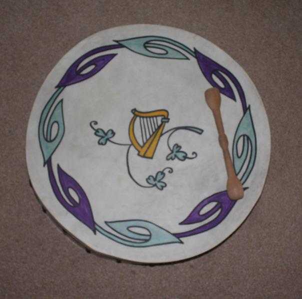 Bodhran and Beater