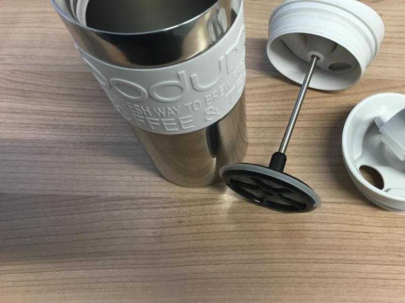 Bodum Stainless steel travel press and mug