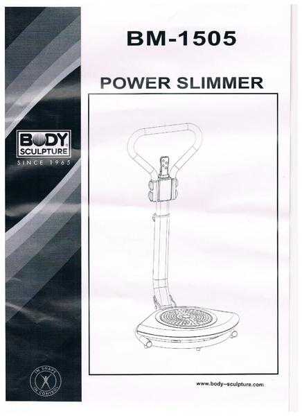 BODY SCULPTURE POWER SLIMMER