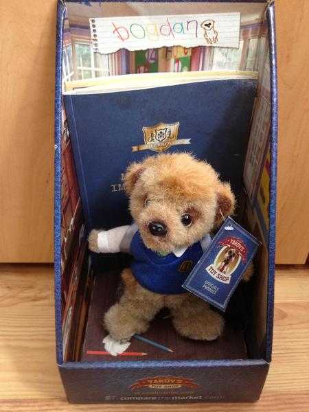 Bogdan - collectible meerkat toy. Still in box.