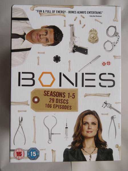 Bones Seasons 1-5 - 29-DVD boxed set