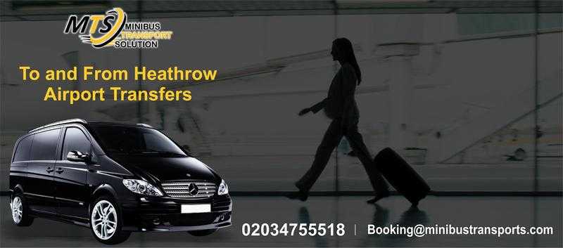 Book Minibus and Taxi transfer service to and from Heathrow Terminal 5