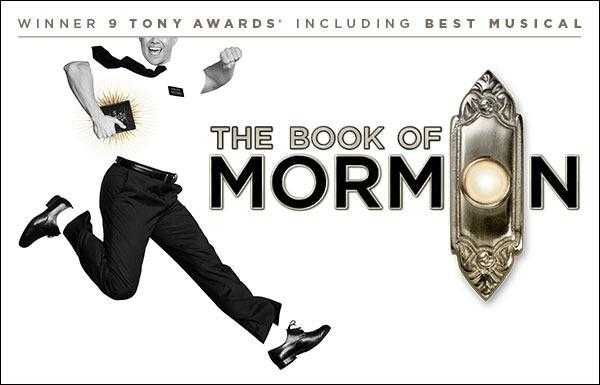 Book of Mormon theatre ticket for Oct3rd (1)