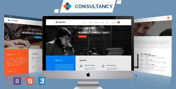 Bootstrap html consultancy template