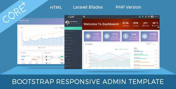 Bootstrap Laravel Blade Admin Template