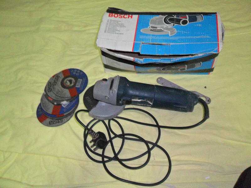 BOSCH 5 INCH ANGLE GRINDER