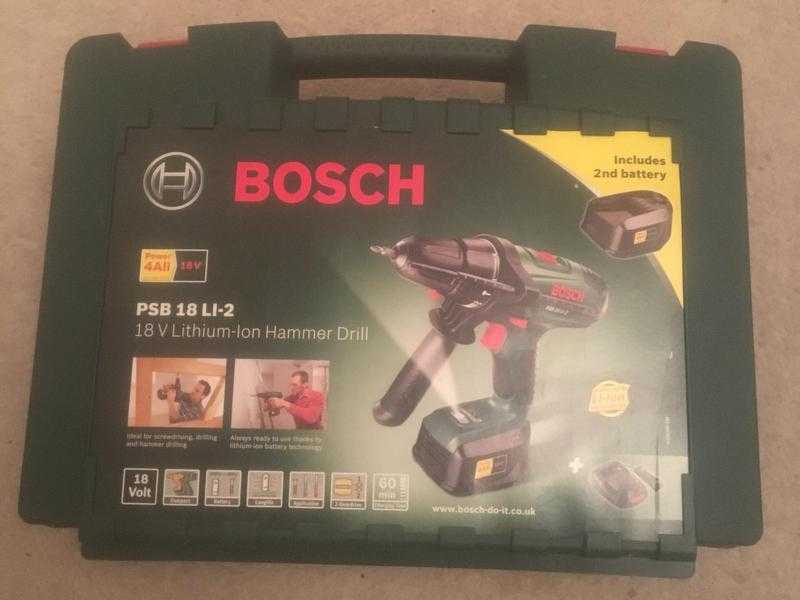 Bosch Cordless Drill 18V