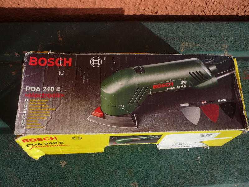 BOSCH DELTA SANDER PDA 240E- 240V