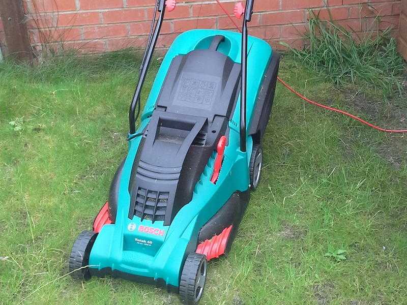 bosch lawnmower