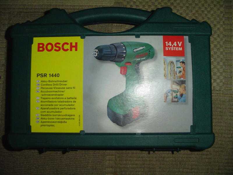 Bosch PSR 1440 Cordless drillscrewdriver.