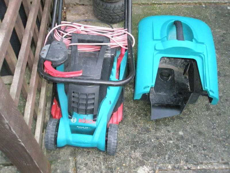 Bosch Rotak 34 Electric Lawn Mower