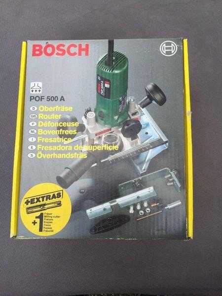 Bosch Router - unused 40 ono