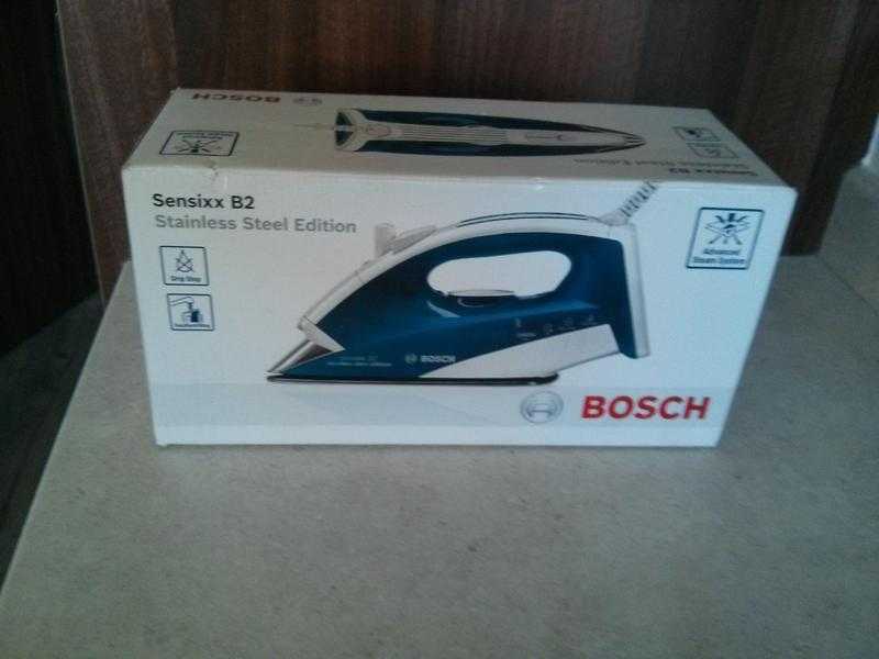 Bosch Sensixx B2 stainless steel edition steam iron, go on make me an offer