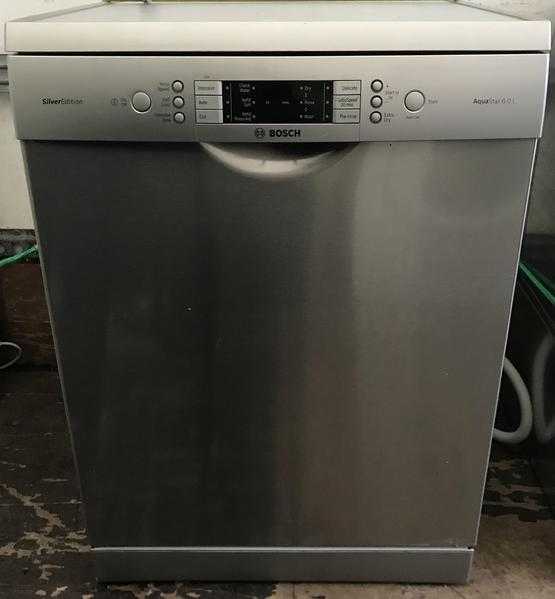 Bosch silver aquastar 6.0L dishwasher free delivery