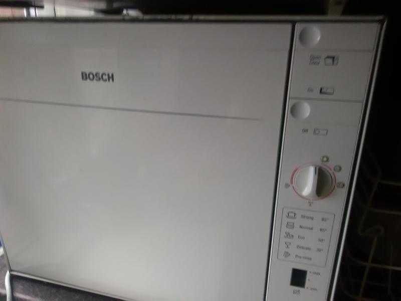 Bosch tabletop dishwasher