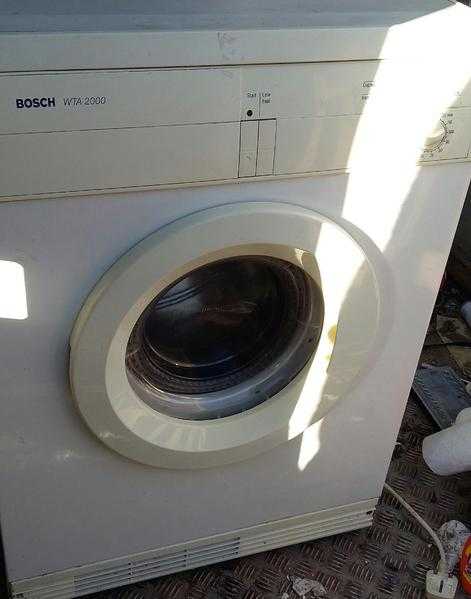 Bosch tumble dryer