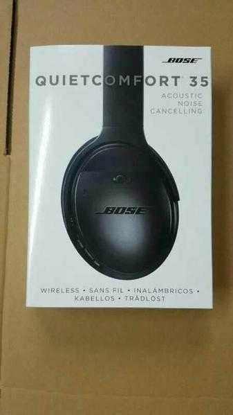 Bose QC35 wireless headphones