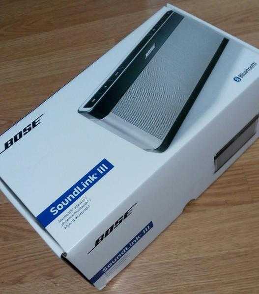 Bose soundlink 3 bluetooth speaker new in box