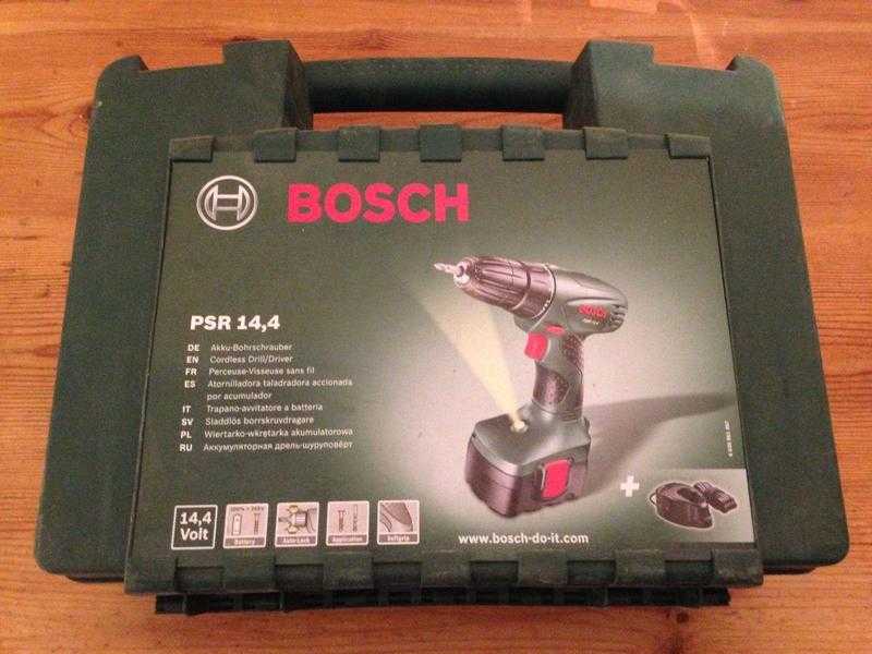 BOSH 14.4 CORDLESS DRILL SPARES OR REPAIR