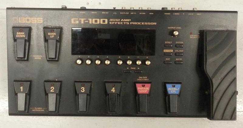 Boss GT100 Effects Processor