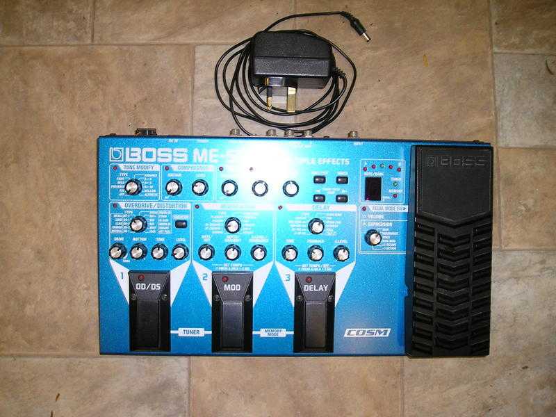 BOSS ME50 GUITAR MULTI EFFECTS UNIT