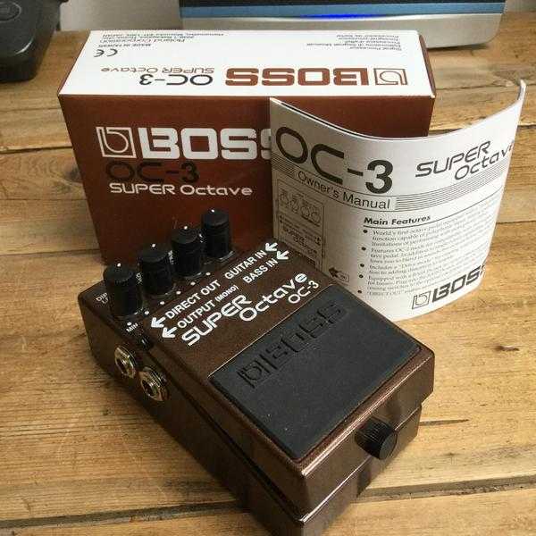 Boss OC3 Super Octave Pedal