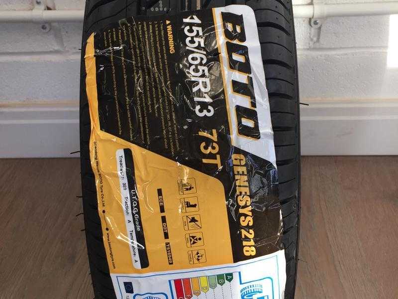 Boto Tyres 155 65 13 - Brand New (Fitting Service Available) 35 Fitted amp Balanced