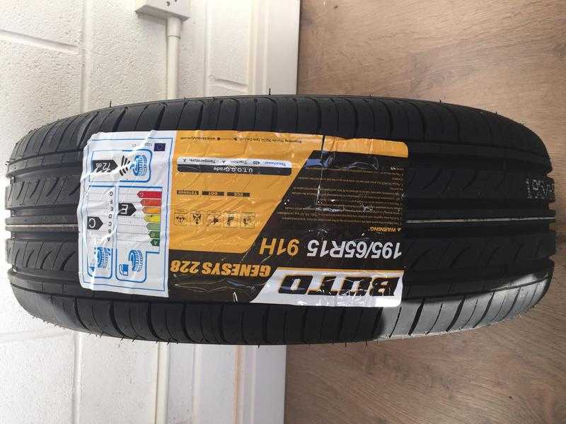 Boto Tyres 195 65 15 - Brand New (Fitting Service Available) 38 FULLY FITTED