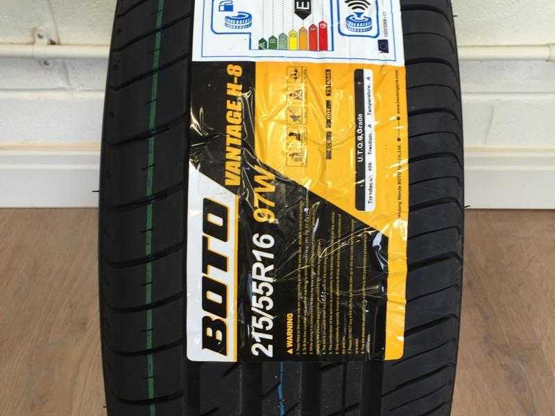 Boto Tyres 215 55 16 - Brand New (Fitting Service Available) 43 FULLY FITTED